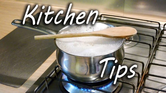 Kitchen and cooking tips